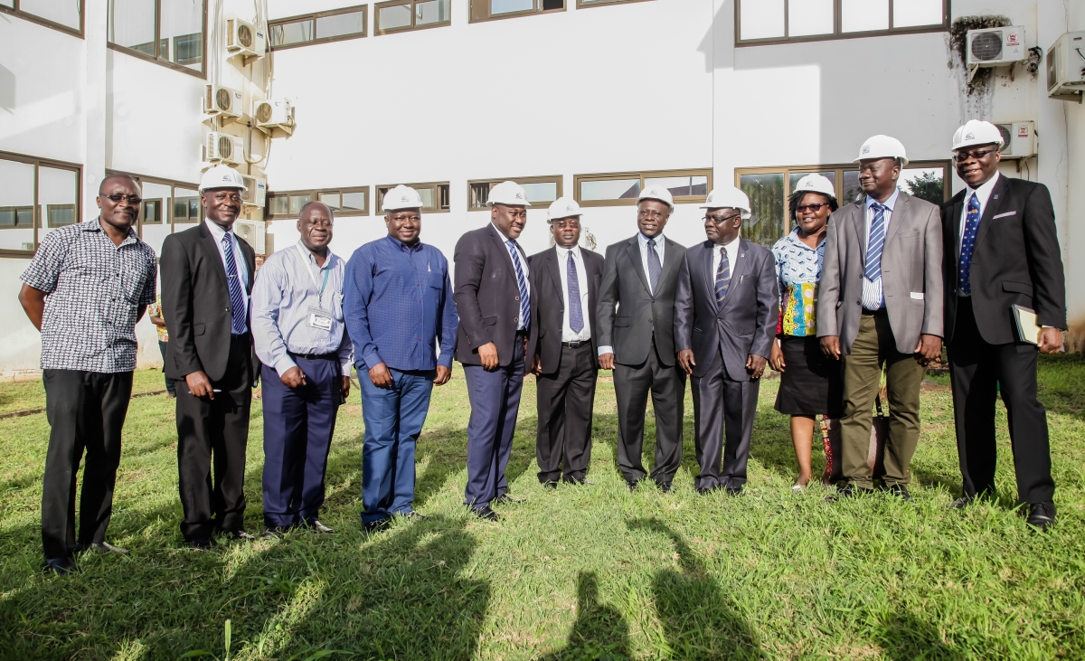 Dignitaries at the ceremony