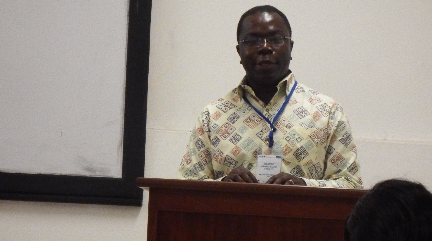 Prof. George Obeng - Adjei delivering his opening remarks